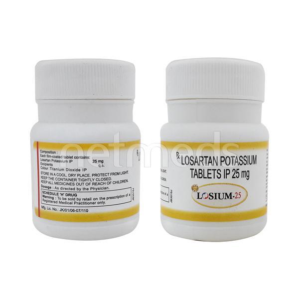 losium 25mg tablets
