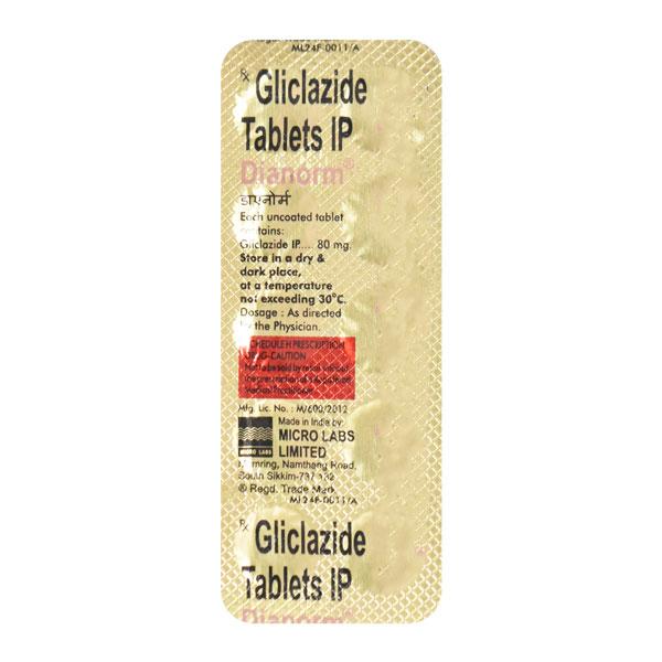 dianorm 80mg tablet