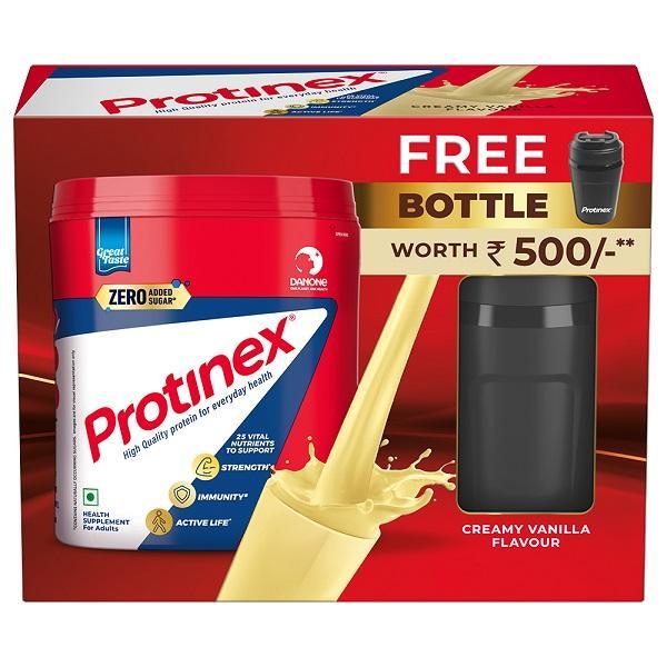 Protinex Powder - Creamy Vanilla Flavour 400 gm (Refill Pack) with Free ...