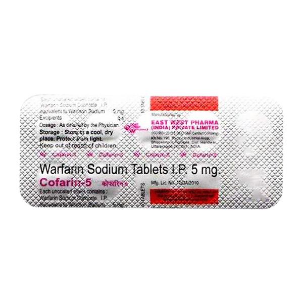 cofarin 5mg tablets