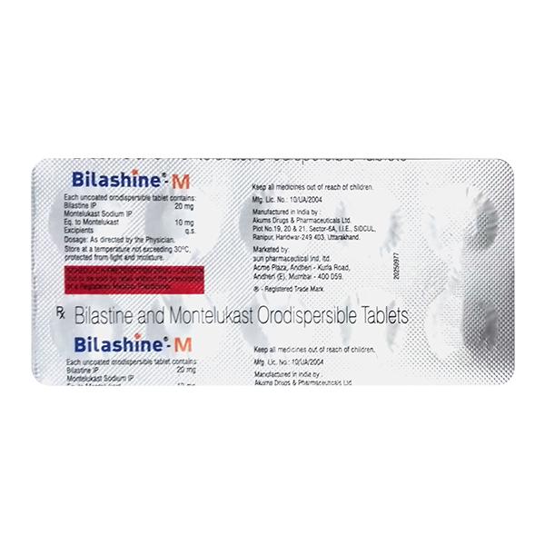 bilashine m orodispersible tablet