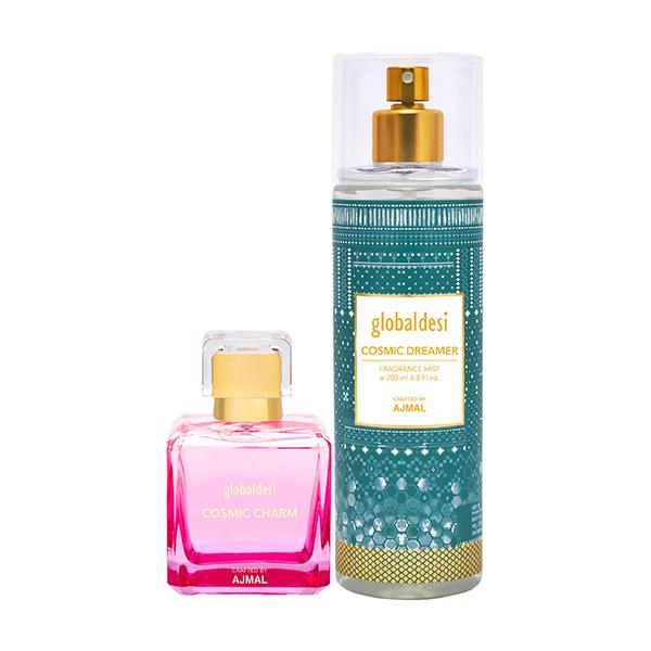 Buy Global Desi CosmiC EDP & CosmiD Mist Pack of 2 250 ml Online at ...