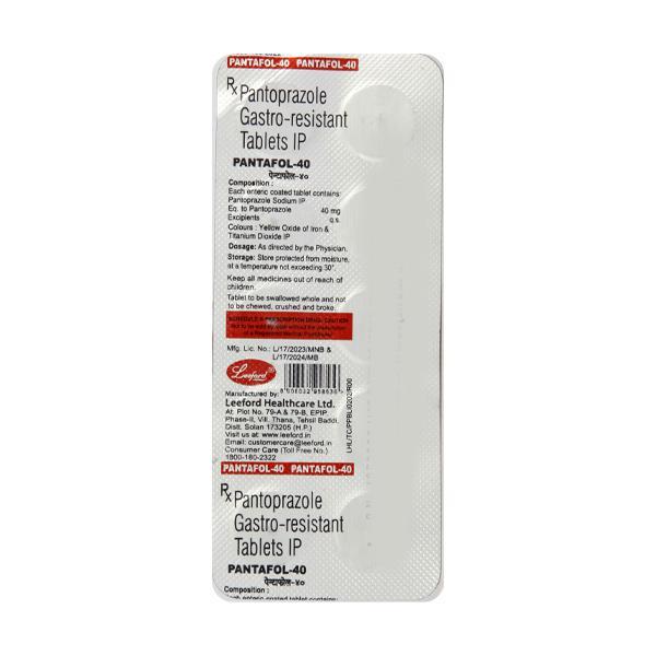 pantafol 40mg tablet