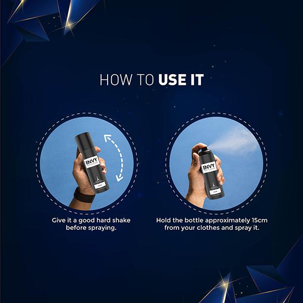 Buy Envy Noir Deodorants Unisex 120 ml Online at Discounted Price