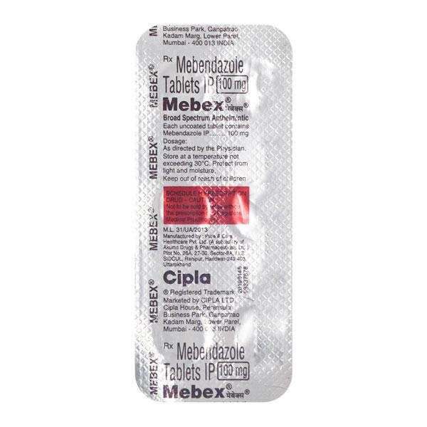 Mebex Tablet 6'S Price, Uses, Side effects, Substitutes | Netmeds