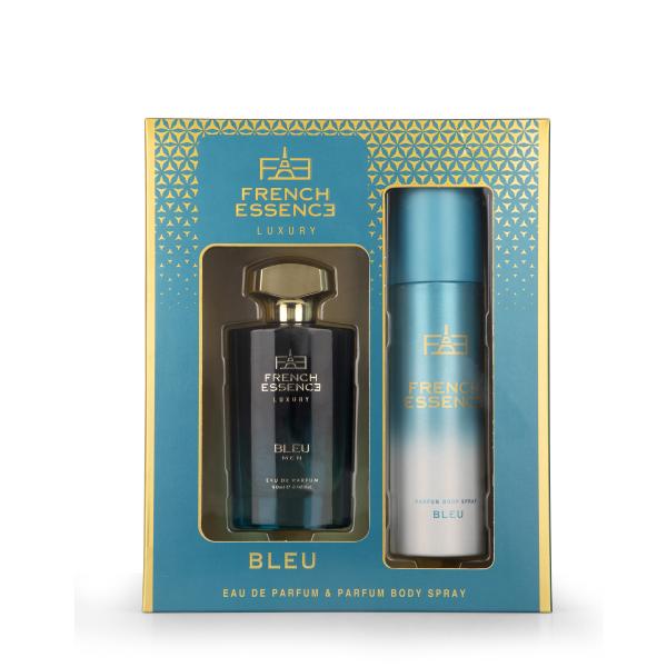Buy French Essence Bleu Gift Set Deodorant Body Spray 120 ml