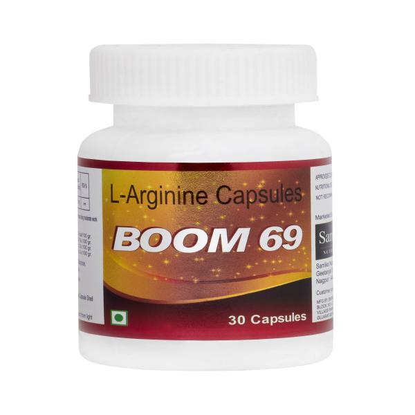 Samika Nutricare Boom 69 Capsule 30's Online at Best Price - Amino Acids