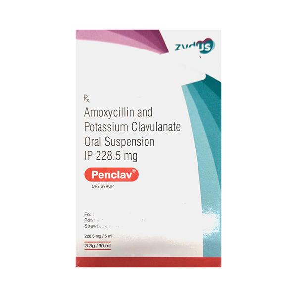 Penclav 200mg Syrup 30ml : Price, Uses, Side Effects | Netmeds