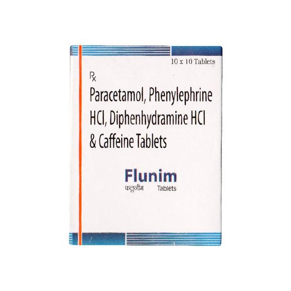 FLUNIM Tablet 10's Price, Uses, Side effects, Substitutes | Netmeds