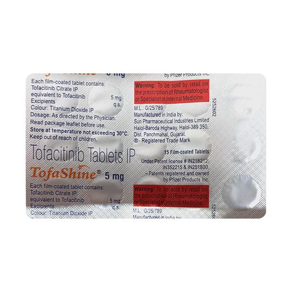 tofashine 5mg tablet