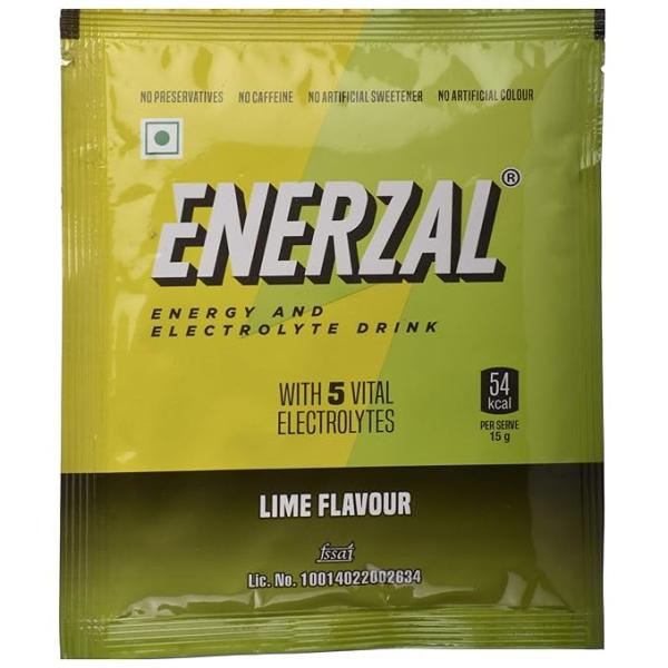 Enerzal Energy and Electrolyte Drink Powder - Lime Flavour 75 g Online ...