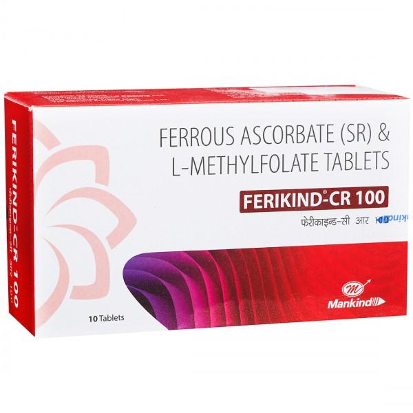 FERIKIND CR 100 Tablet 10's Price, Uses, Side effects, Substitutes ...