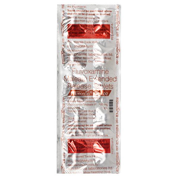 fluvoxin cr 100mg tablet