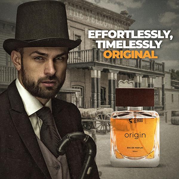 Buy Beardo Perfume Spray Origin 100 ml Premium Men's Fragrance