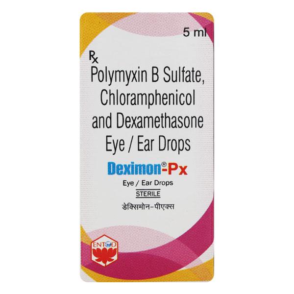 DEXIMON PX Eye/Ear Drops 5ml Price, Uses, Side effects, Substitutes ...
