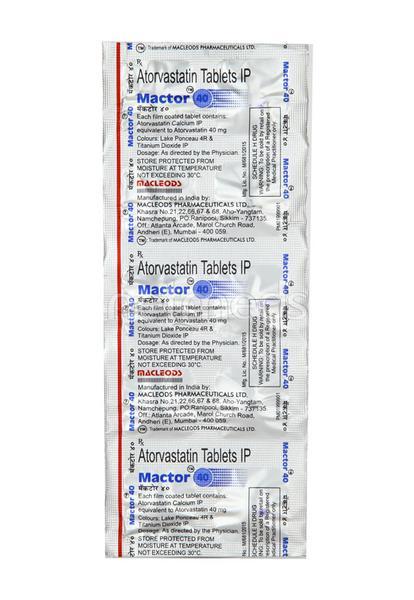 Buy Mactor 40mg Tablet 10'S Online at Upto 25% OFF | Netmeds