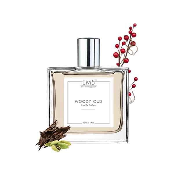 Buy EM5 Woody Oud Unisex Perfume for Men Women Eau De Parfum