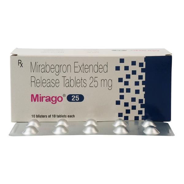 mirago 25mg tablet