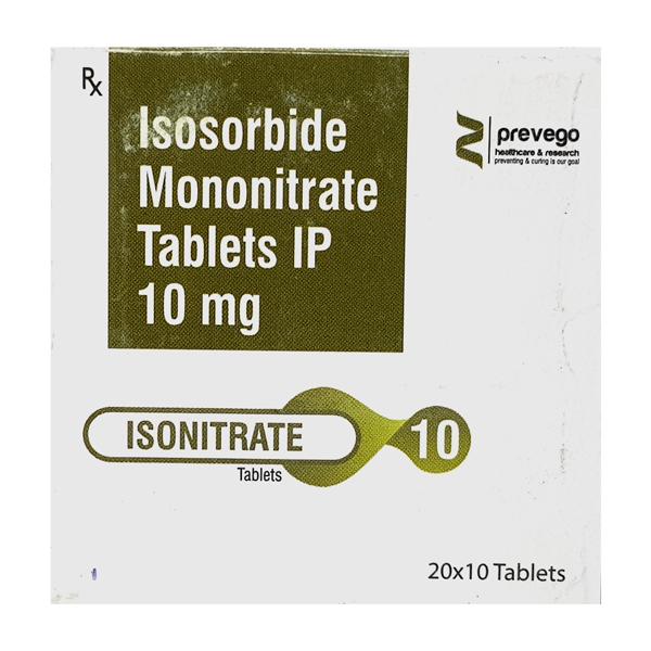 Buy ISONITRATE 10 Tablet 10's Online at Upto 25% OFF | Netmeds