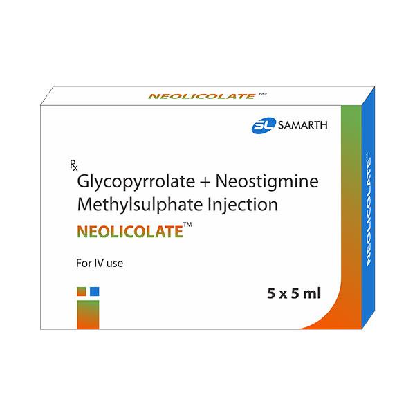 Neolicolate Injection 5ml Price, Uses, Side effects | Netmeds