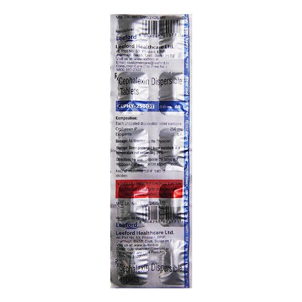 cephy dt 250 tablet