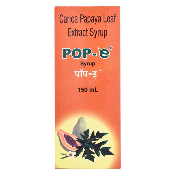 POP E Syrup 150ml Price, Uses, Side effects, Substitutes | Netmeds