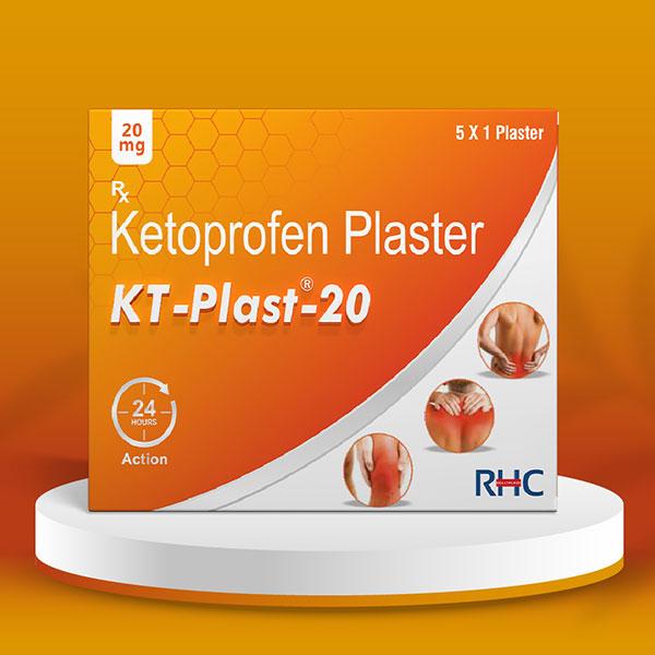 Kt Plast 20 Plaster 1's Price, Uses, Side effects | Netmeds
