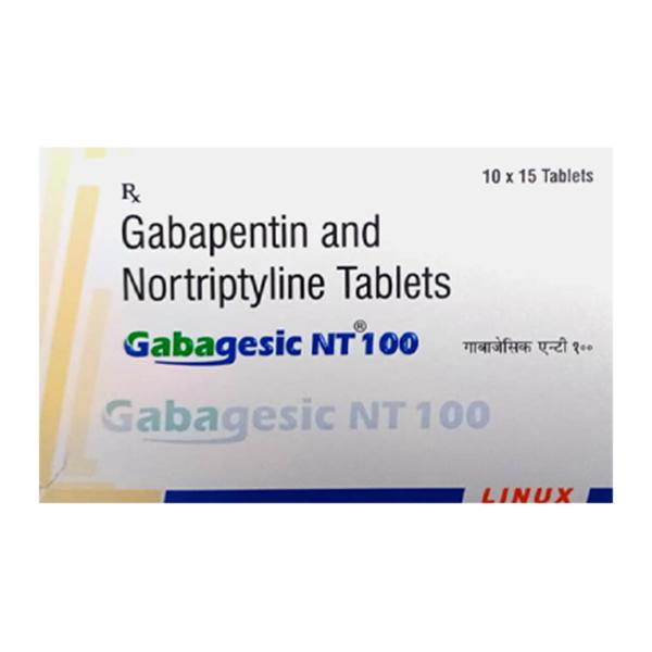 Gabagesic Nt 100 Tablet 15's Price, Uses, Side effects | Netmeds