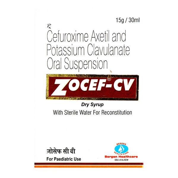 Zocef CV Syrup 30ml : Price, Uses, Side Effects | Netmeds