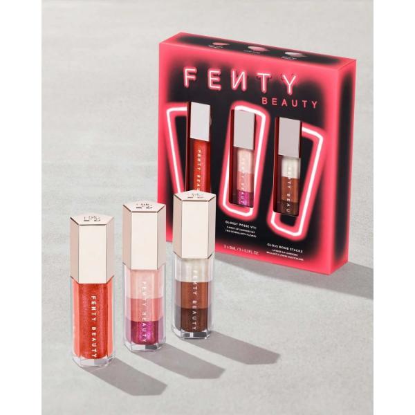 Fenty Beauty Glossy Posse Viii 3-Piece Lip Luminizer Set 3's