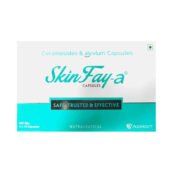 Skin Fay A Capsule 10's Price, Uses, Side effects | Netmeds