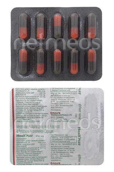 Hosit Plus Capsule 10'S Price, Uses, Side effects, Substitutes | Netmeds