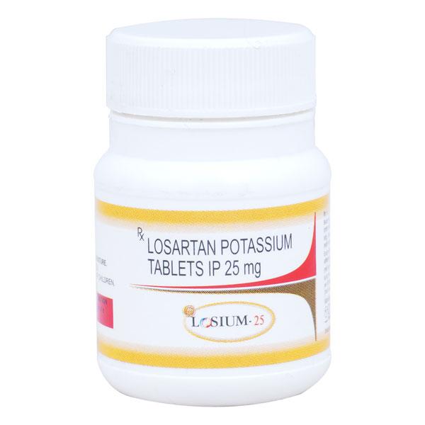 Losium 50mg Tablet 30'S : Price, Uses, Side Effects | Netmeds