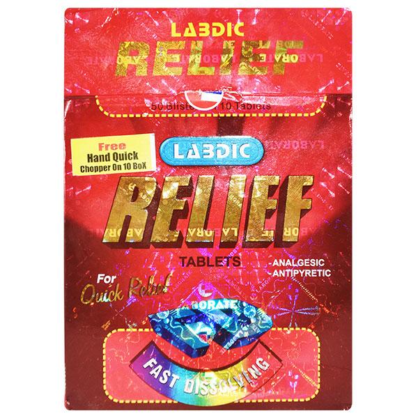 Buy LABDIC RELIEF Tablet 10's Online at Upto 25% OFF | Netmeds