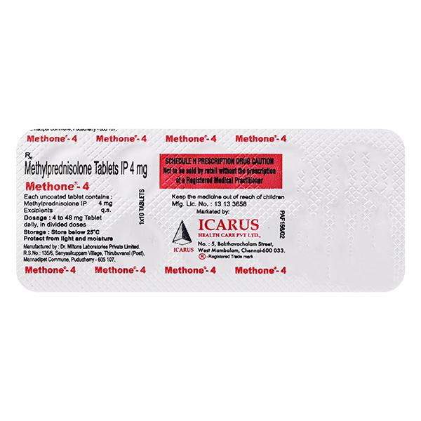 methone 4mg tablet