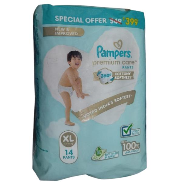 Buy Pampers Premium Care Pants Diapers (XL) 14 s Online at