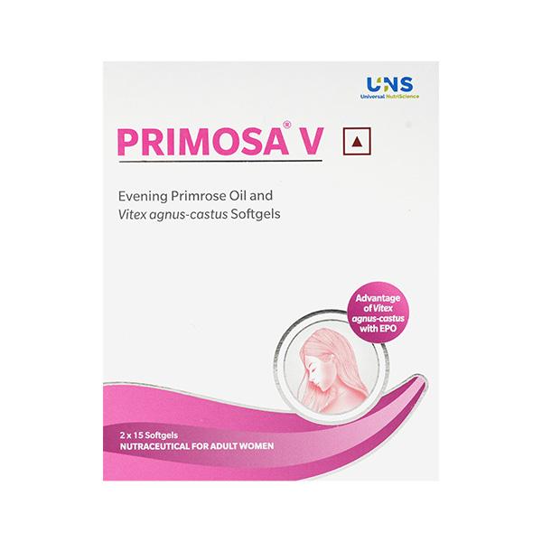 PRIMOSA V Softgel 15's Price, Uses, Side effects, Substitutes | Netmeds