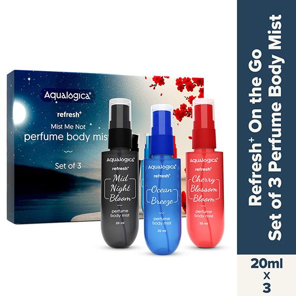 Aqualogica Refresh+ Mist Me Not Perfume Body Mist 3's