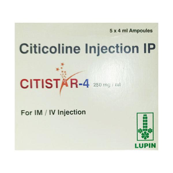Citistar 4 Injection 4ml : Uses, Side Effects, Price | Netmeds