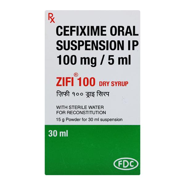 ZIFI 100mg DRY Syrup 30ml : Price, Uses, Side Effects | Netmeds