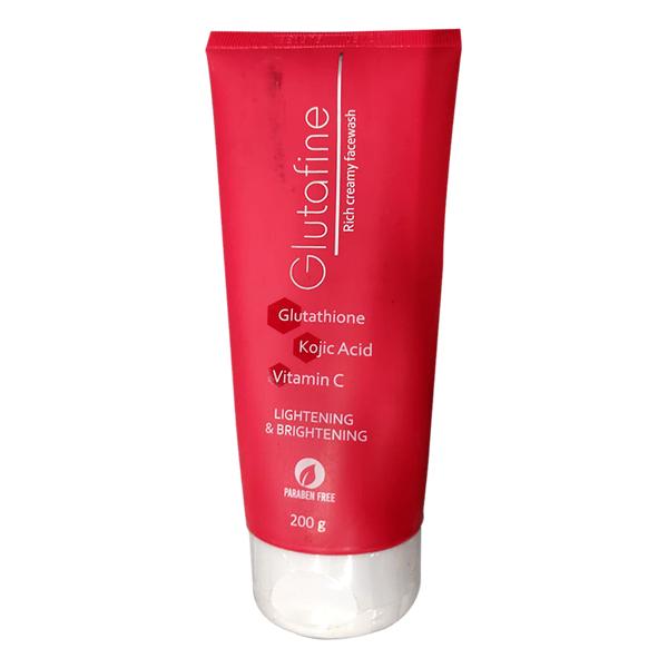 GLUTAFINE Rich Creamy Face Wash 200gm 200 GM