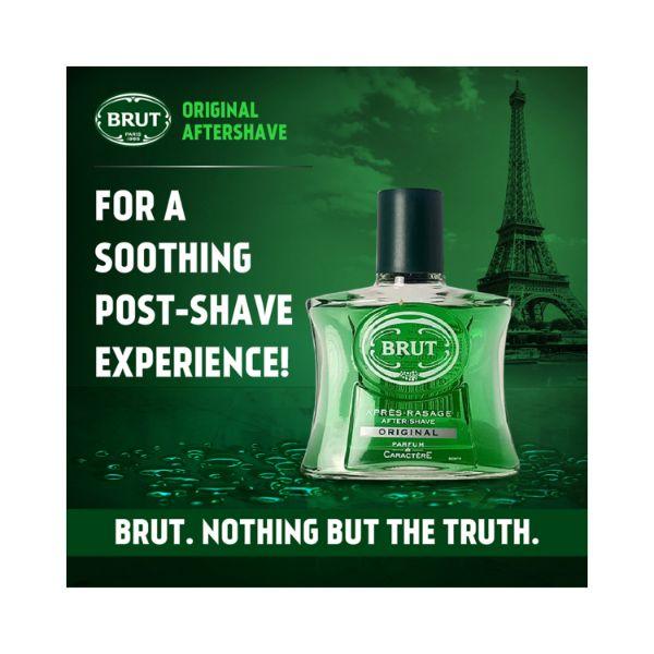 Brut Original After Shave Lotion for Men Long-Lasting Fragrance Soothes  Skin 100 ml