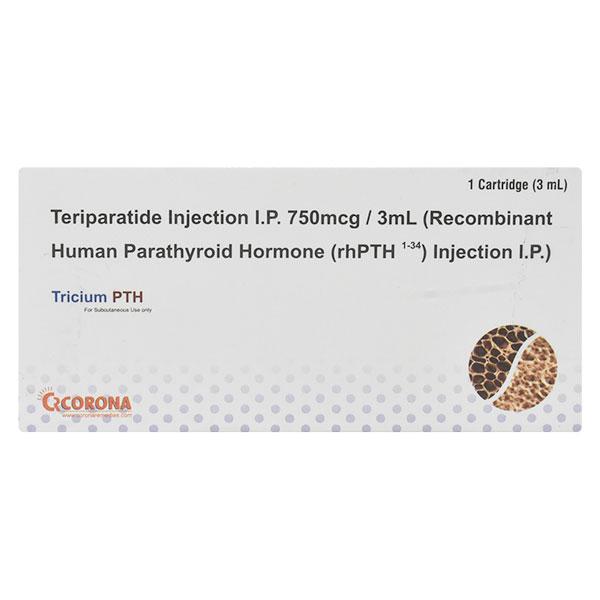 tricium pth 750mcg injection