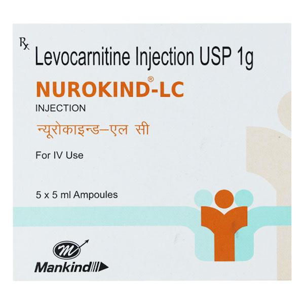 nurokind lc l-carnitine NUROKIND LC Injection 5ml Price, Uses, Side effects, Substitutes