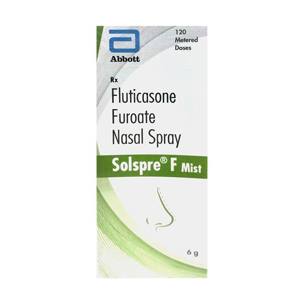 Buy SOLSPRE F MIST 6g Nasal Spray 120md Online at Upto 25% OFF | Netmeds