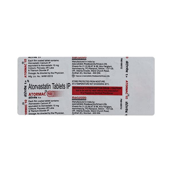 atormac 10mg tablet