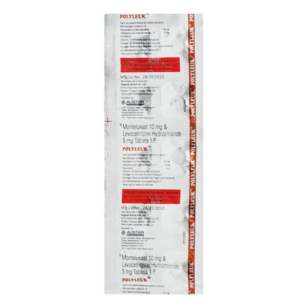 POLYLEUK Tablet 10's Price, Uses, Side effects, Substitutes | Netmeds
