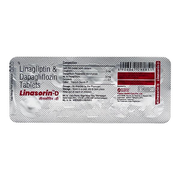 Linasorin D Tablet 10's Price, Uses, Side effects | Netmeds