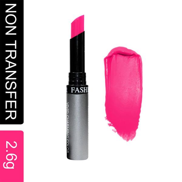 Buy Fashion Colour Kiss Lip No Transfer Lipstick, 67 Rose Violet 2.6 gm ...