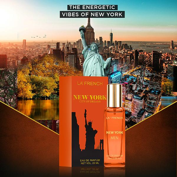 Buy La French New York City Of Dreams Eau De Parfum 20 ml Online